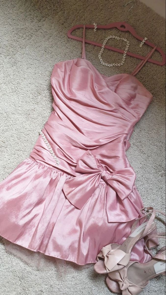 Precioso vestido rosa para fiesta de bienvenida, vestido rosa para fiesta Y2352