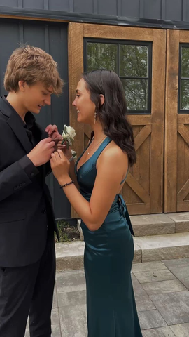 Robe de bal fourreau/colonne charmante, robe de soirée modeste Y3046