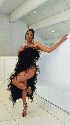 Robe de soirée noire sexy, robe de soirée noire unique Y2217