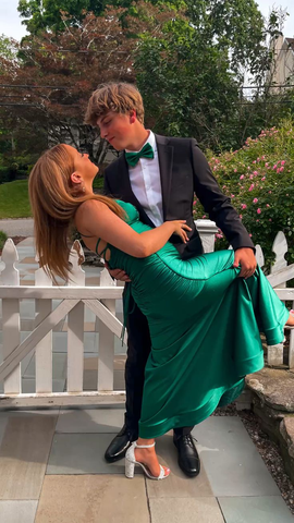 Generous Green Mermaid Prom Dress Green Evening Dress Y5391