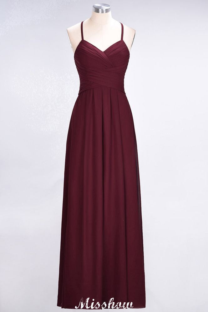 Robe de demoiselle d'honneur trapèze dos nu col V sans manches à volants, robe de soirée évasée