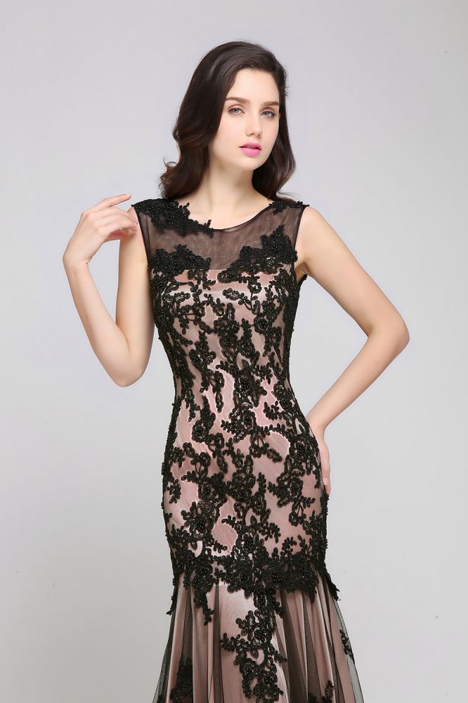 Vestidos cortos de fiesta de bienvenida de corte A en tul rosa con apliques de encaje