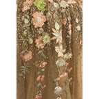 Vestido largo de fiesta de corte A con escote corazón, apliques de tul brillante, vestidos de noche formales 