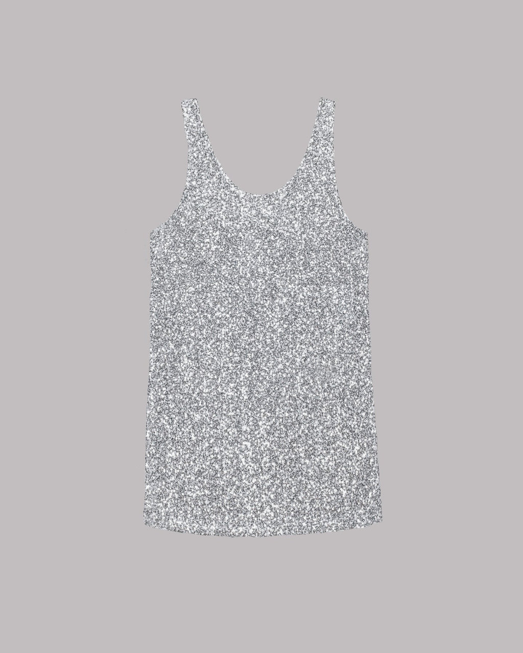Robe mini débardeur décontractée à sequins Sparkling Beach 