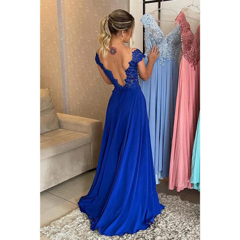 Robe de soirée longue sexy en dentelle à col en V et coupe trapèze, grande taille, pour mère de la mariée 