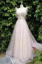 Robe de bal simple trapèze à décolleté cœur