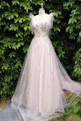 Robe de bal simple trapèze à décolleté cœur