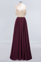 Vestidos de fiesta con apliques y tirantes finos | Vestidos de noche sin mangas de corte A