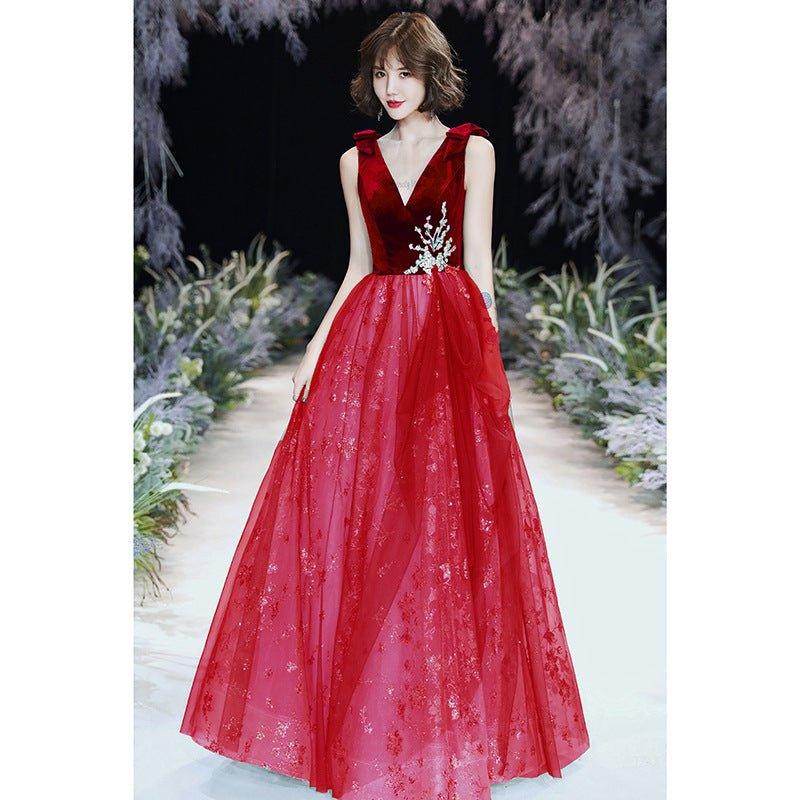 Robe de soirée verte sexy pour femme, style automne-hiver