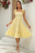 Robe d'été à volants