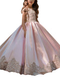 Vestidos de gala con cola de cepillo para bodas, cumpleaños, concursos de belleza y damitas de honor