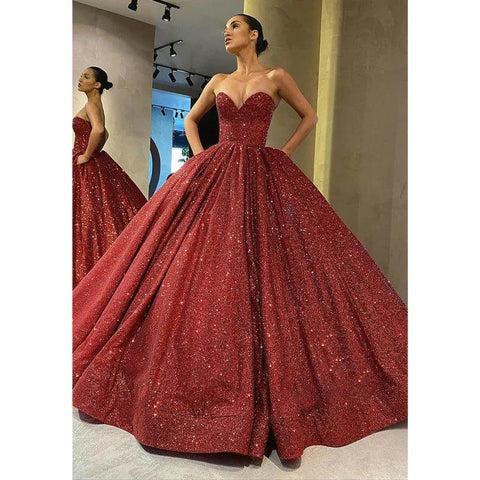 Vestido de fiesta formal de noche con escote en V y brillantes bolsillos 