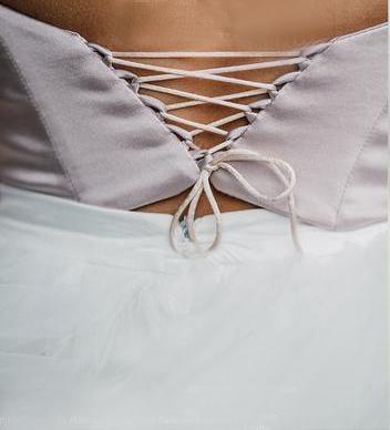 Vestido de novia bohemio con espalda baja y descubierta, conjunto de dos piezas WD499