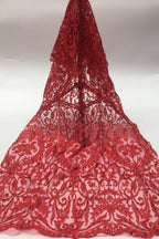 Burgundy Evening Gowns Sexy Deep V-Neck Long Sleeves Mermaid Prom Dress With Sequins