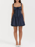 Robe corset mini de la Marine française 