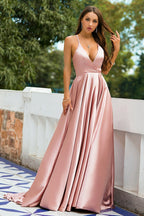 Satin Prom Dress