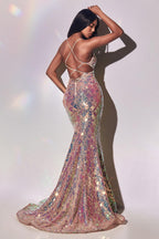 Robe de bal longue et moulante sexy