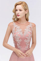 Robe de soirée maxi trapèze charmante sans manches ornée de perles, manches courtes, robe de demoiselle d'honneur