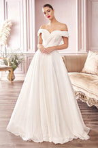 Robe de mariée longue à paillettes grande taille