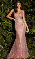 Robe de soirée à paillettes