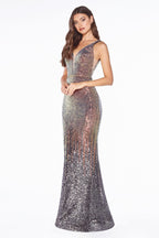 Prom Fitted Sleeveless Evening Formal Mermaid Dress