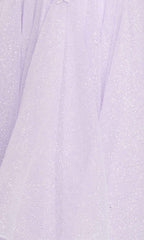 Tiered Skirt Prom Gown