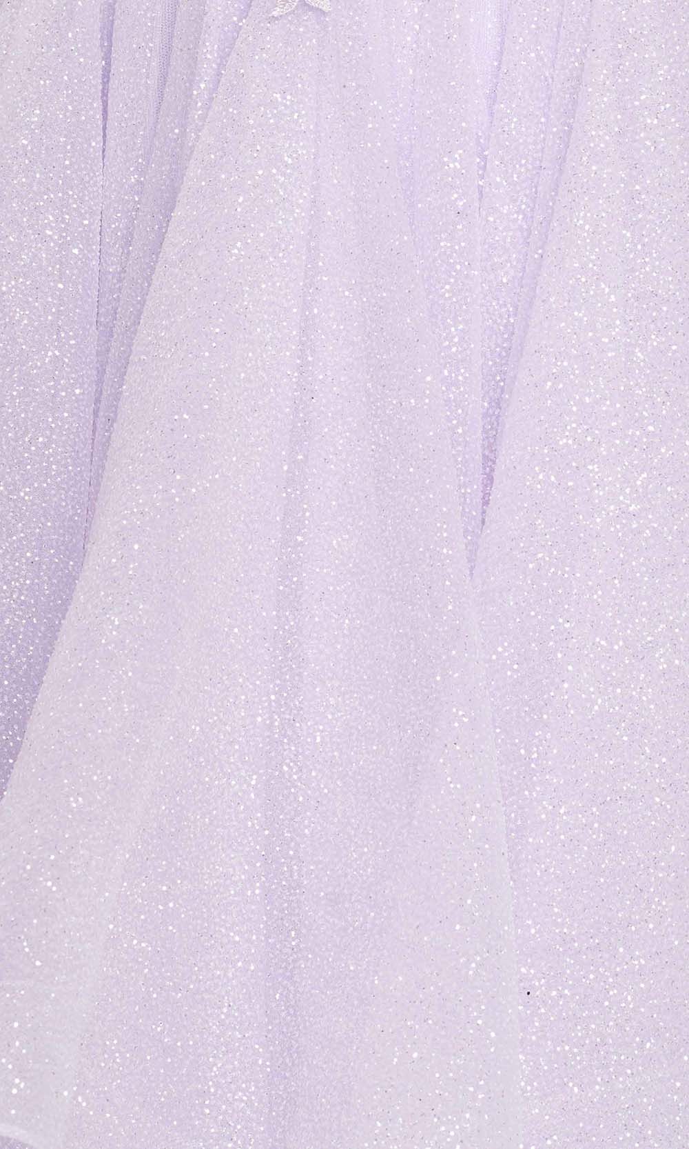 Tiered Skirt Prom Gown