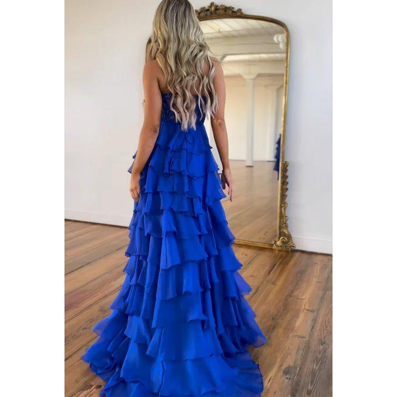 Couture & Ornate A-line Sweetheart Ruched Sleevelss Formal Party Prom Dress