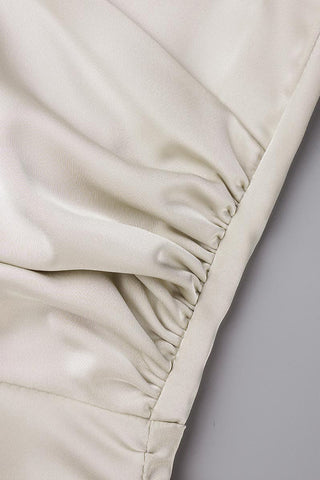 Robe de soirée sexy et simple, dos nu, col en V (4 couleurs) 