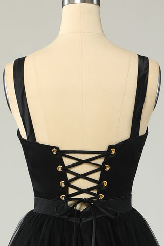 Vestido de cóctel de tul