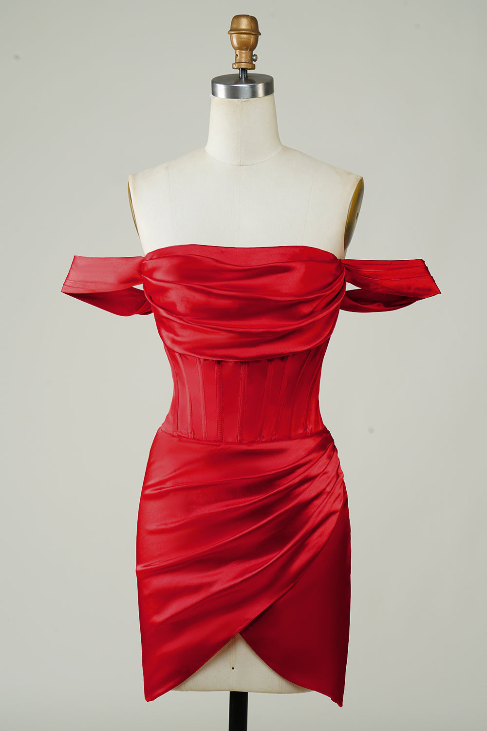 Robe fourreau à épaules dénudées pour le bal de promo