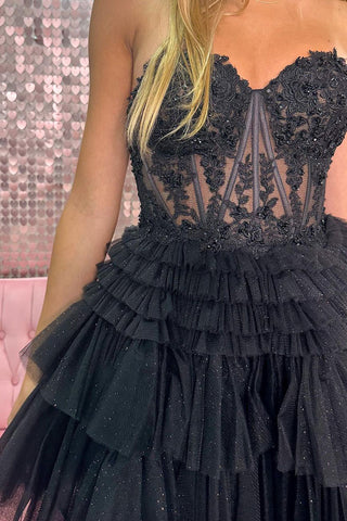 Cute A Line Sweetheart Light Pink Corset Homecoming Dress with Ruffles