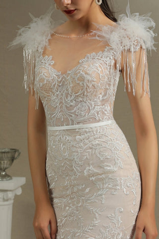 Vestidos de novia de sirena de diseñador | Vestidos de novia de encaje online