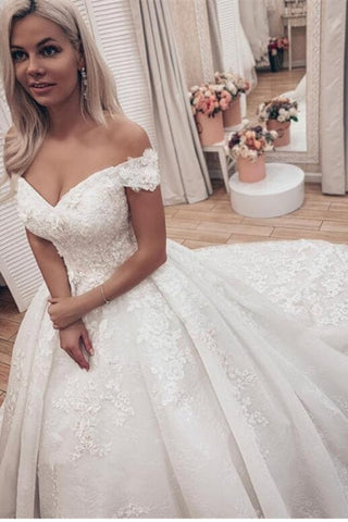 Vestidos de novia de princesa de diseñador | Vestidos de novia de encaje