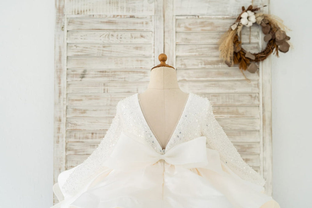 Vestido corto/mini de tul con lentejuelas estilo princesa/de baile 