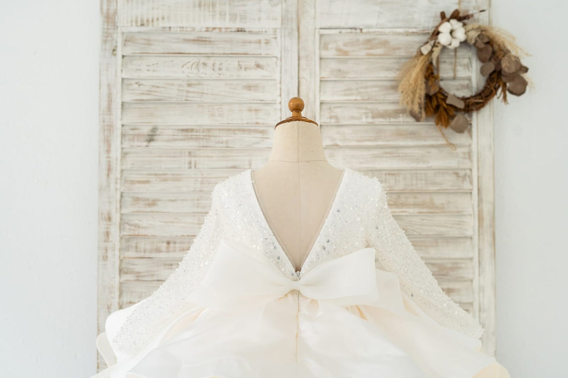 Vestido corto/mini de tul con lentejuelas estilo princesa/de baile 