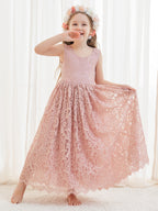 Vestido de niña de las flores, corte recto, tutú, espalda de encaje con estampado paisley, estilo A, para fiesta. 
