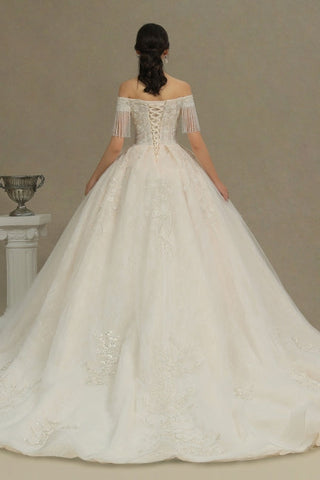 Elegant A-line wedding dresses | Wedding dresses with sleeves