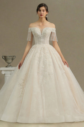 Elegant A-line wedding dresses | Wedding dresses with sleeves