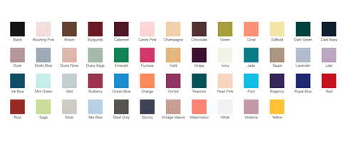 Elegantes vestidos de noche morados de corte sirena hasta el suelo y cuello alto