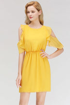 Robes élégantes et décontractées pour tous les jours, mini-robes à bijoux, robes de soirée simples en tulle sans manches