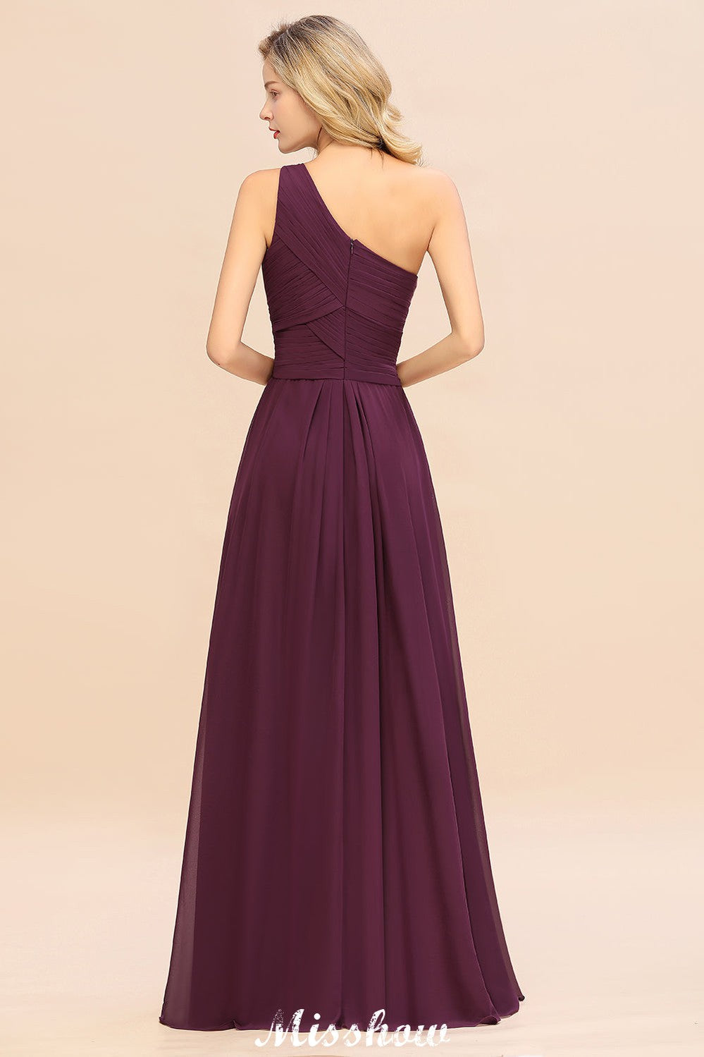Vestidos de fiesta elegantes con volantes y un solo hombro | Vestidos de noche sin mangas de corte A