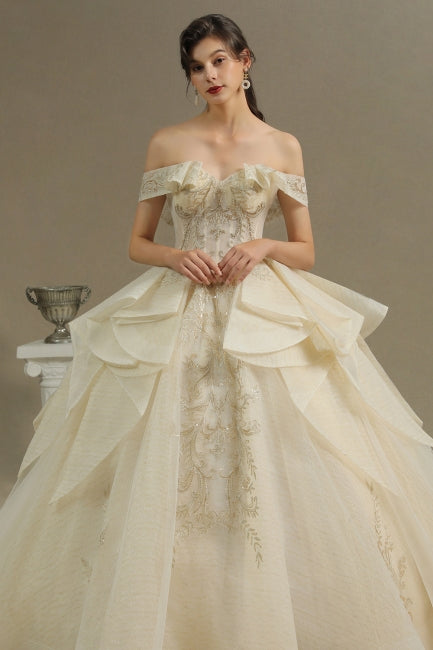 Elegant wedding dresses princess | Wedding dresses with lace