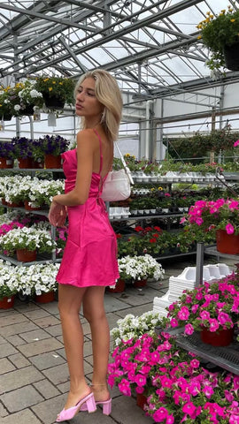 Vestido corto sencillo de tirantes finos para fiesta de bienvenida, vestido de club para mujer Y61