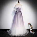 Elegante vestido largo de tul para baile de graduación o noche, 100 £