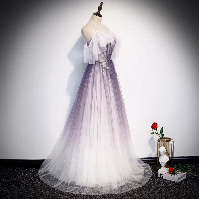 Elegante vestido largo de tul para baile de graduación o noche, 100 £