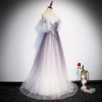 Elegante vestido largo de tul para baile de graduación o noche, 100 £