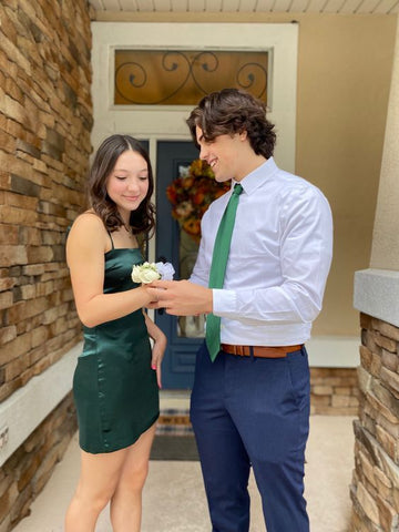 Vestido corto ajustado verde para fiesta de bienvenida, minivestido de cóctel ajustado Y1604