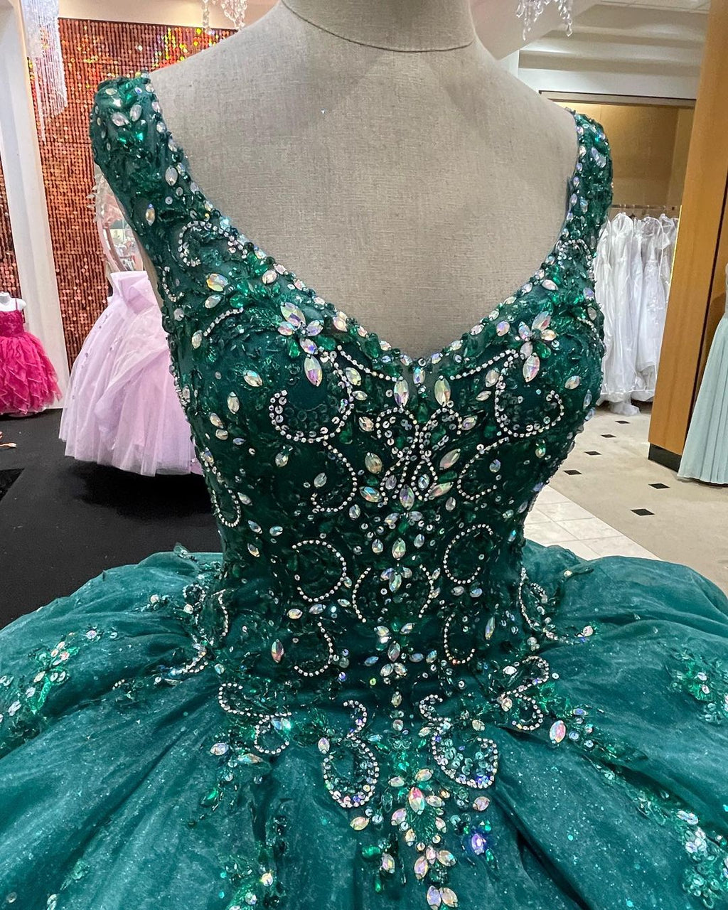 Robe de bal à lacets pour anniversaire, robe Sweet 16 Y1229