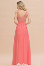Robe de mariée simple en dentelle florale, coupe trapèze, sans manches, robe de demoiselle d'honneur maxi